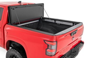 Nissan Frontier Hard Tri-Fold Flip-Up Bed Cover - Rough Country - '22-'24